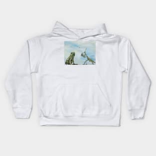 FROG FLY and MANTIS Kids Hoodie